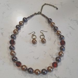 Premier Designs Necklace and Earringd